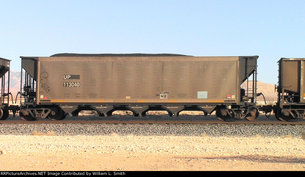 WB Loaded Coal Hooper Frt at Erie NV W-Pshr -13